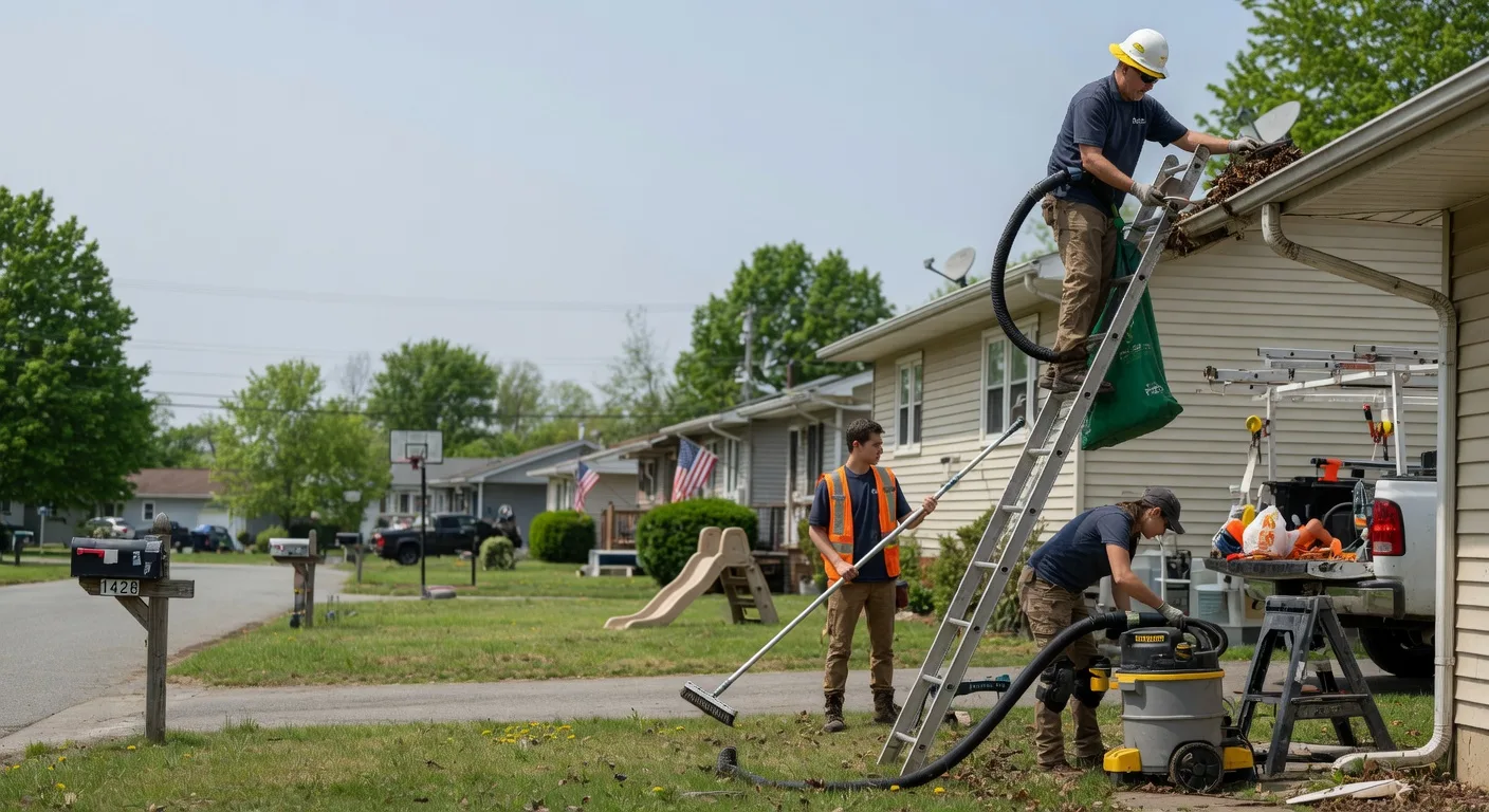 Gutter Installation in Wilkesville, OH near me